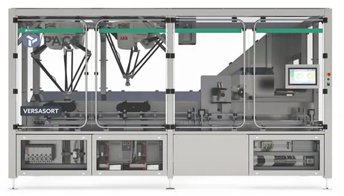 Pace's VersaSort™ Robotic Unscrambler & Orienter