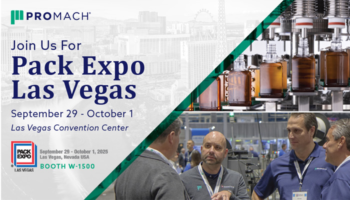 Visit the ProMach Booth at Pack Expo Las Vegas